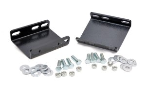 Ford F-150 Sway Bar Drop Brackets - Front - Rough Country - 4-6 Inch - '80-'96 Ford F-150 Sway Bar Drop Brackets - Front - Rough Country - 4-6 Inch - '80-'96